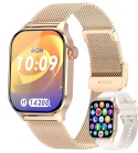 Zegarek Damski Smartwatch GLUKOZA 380MAH ROZMOWY AMOLED Ciśnieniomierz