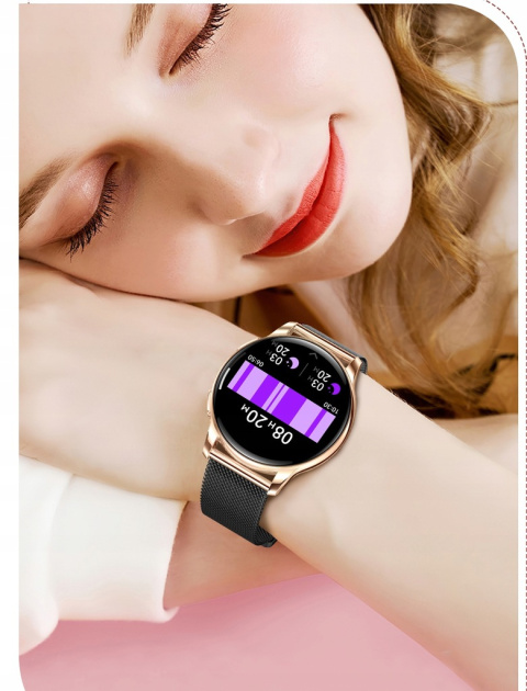 Zegarek Smartwatch Damski EKG Glukoza HRV BMI AMOLED CIŚNIENIOMIERZ ROZMOWY HRV2025 Zegarek Smartwatch Damski EKG Glukoza HRV BMI AMOLED CIŚNIENIOMIERZ ROZMOWY HRV2025