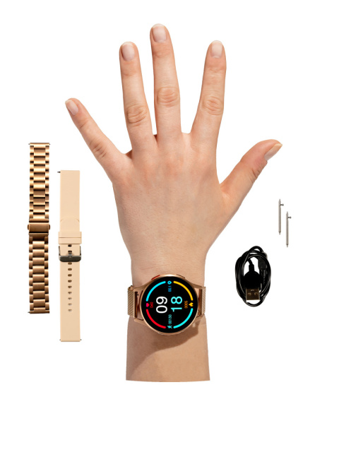 Zegarek Smartwatch Damski EKG Glukoza HRV BMI AMOLED CIŚNIENIOMIERZ ROZMOWY HRV2025 Zegarek Smartwatch Damski EKG Glukoza HRV BMI AMOLED CIŚNIENIOMIERZ ROZMOWY HRV2025