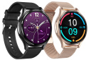 Zegarek Smartwatch Damski EKG Glukoza HRV BMI AMOLED CIŚNIENIOMIERZ ROZMOWY HRV2025