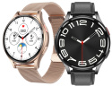Zegarek Smartwatch Damski EKG Glukoza HRV BMI AMOLED CIŚNIENIOMIERZ ROZMOWY HRV2025