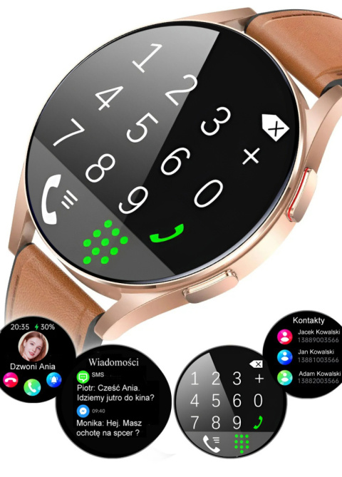 Zegarek Smartwatch Damski EKG Glukoza HRV BMI AMOLED CIŚNIENIOMIERZ ROZMOWY HRV2025 Zegarek Smartwatch Damski EKG Glukoza HRV BMI AMOLED CIŚNIENIOMIERZ ROZMOWY HRV2025
